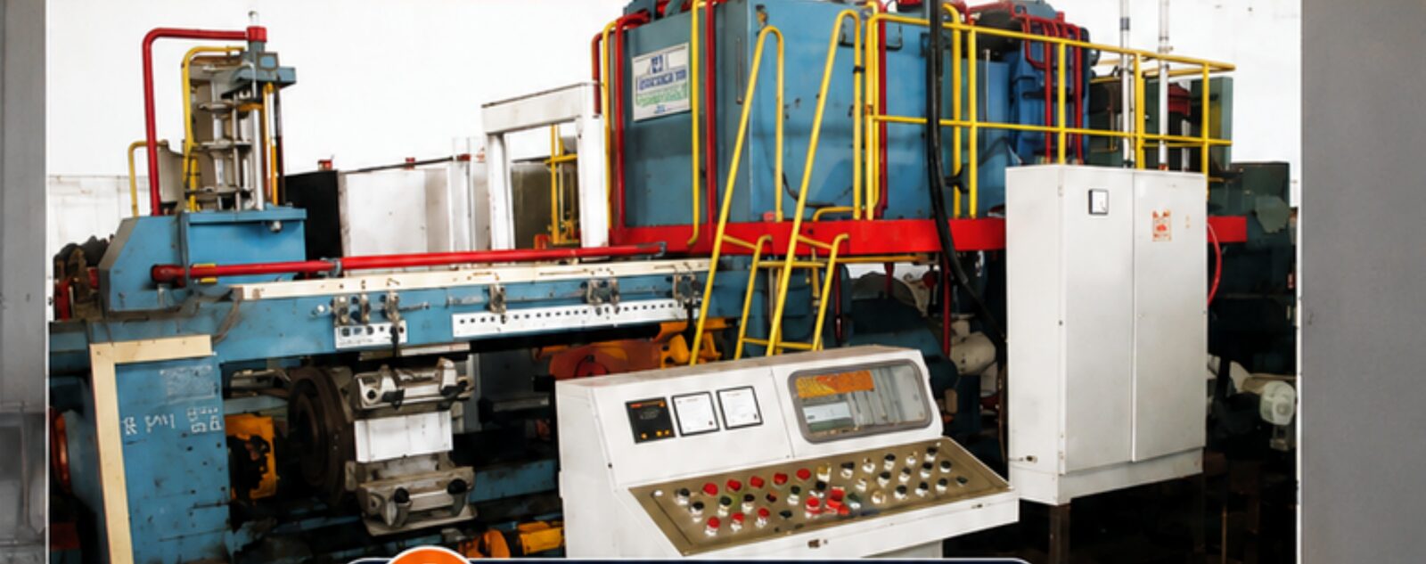 Extrusion press at Govind Metals extrusion shop